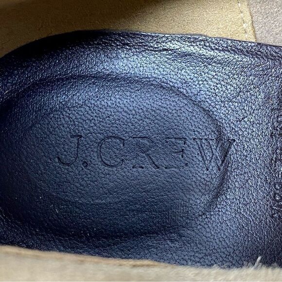 J. Crew Suede Wedge Ankle Boots- Size 8 - Picture 10 of 14